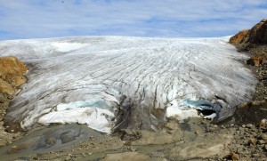 Tidewater glacier near Kulusuk, Greenland