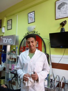 Mounir, a barber in Malaga