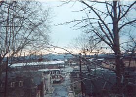 View from Stairs on Locust Street