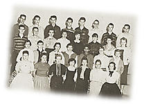 Yearbook photo from Central High School