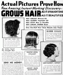 Hair Advertisement