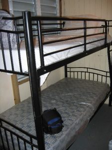 A shelter bedroom