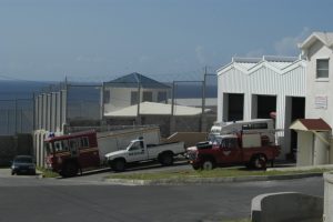 Montserrat prison and Brades fire station.