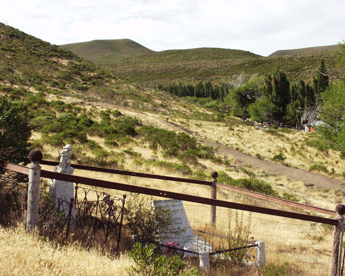 Estancia San Carlos, Boer  cemetary, general view