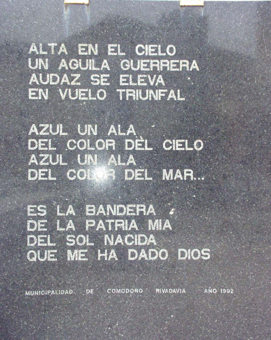 Assorted Malvineas memorials, plaques, etc.