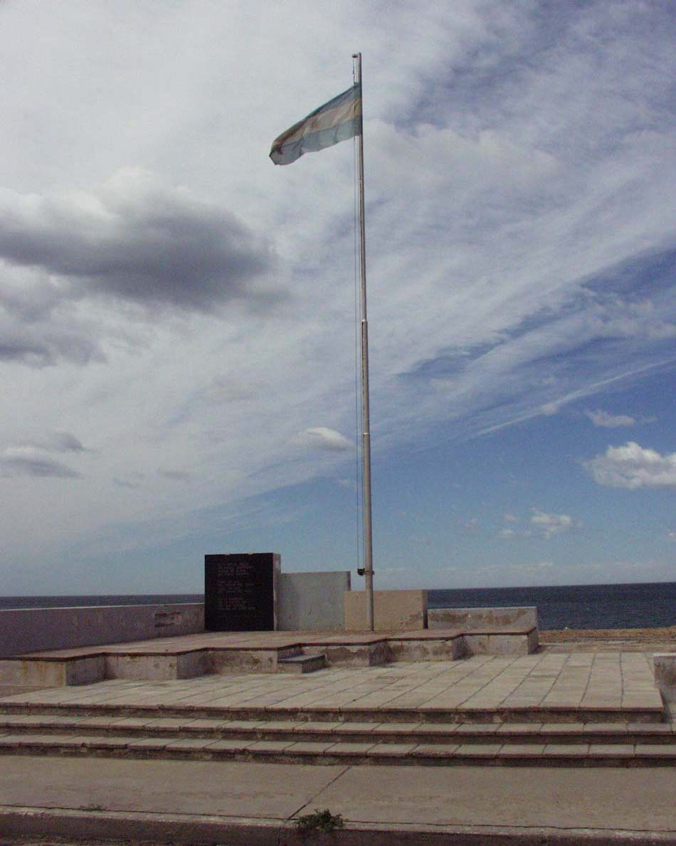 Assorted Malvineas memorials, plaques, etc.