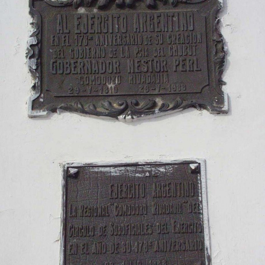 Assorted Malvineas memorials, plaques, etc.