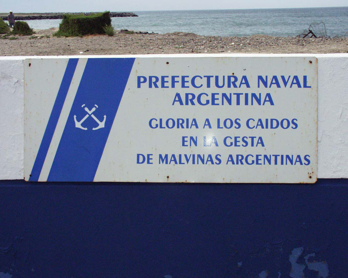 Assorted Malvineas memorials, plaques, etc.