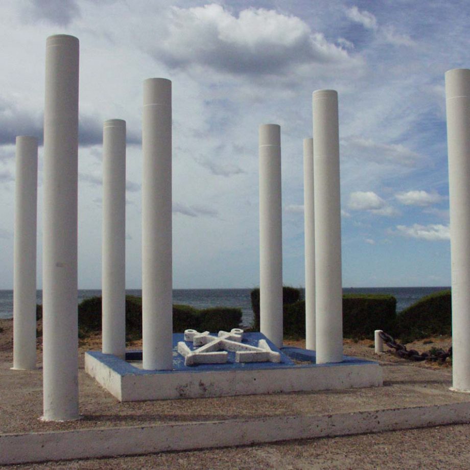 Assorted Malvineas memorials, plaques, etc.