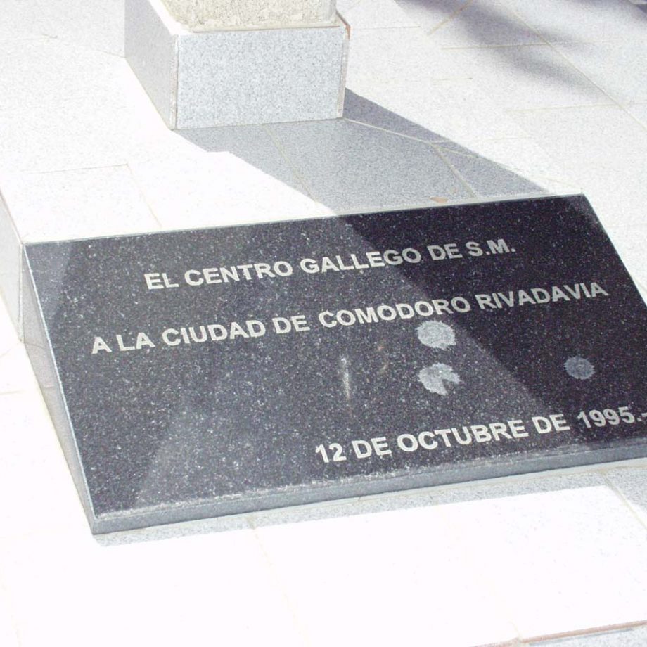 Assorted Malvineas memorials, plaques, etc.