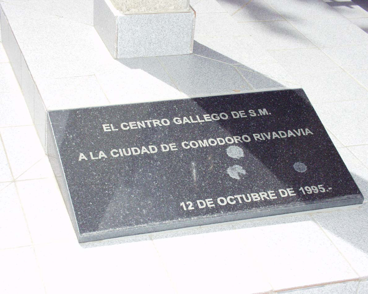 Assorted Malvineas memorials, plaques, etc.