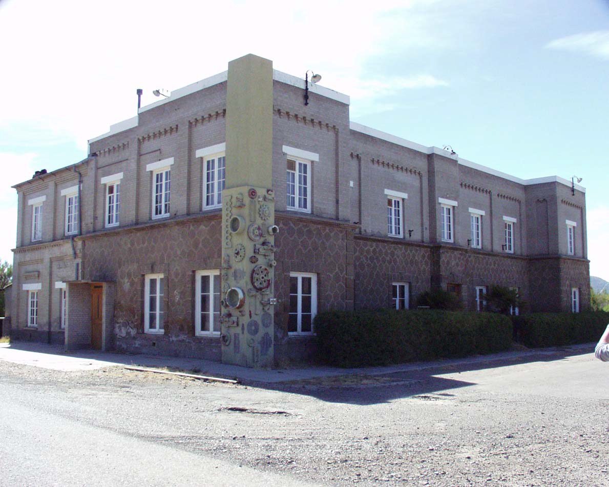 Astra; original administration building constructed in two stages