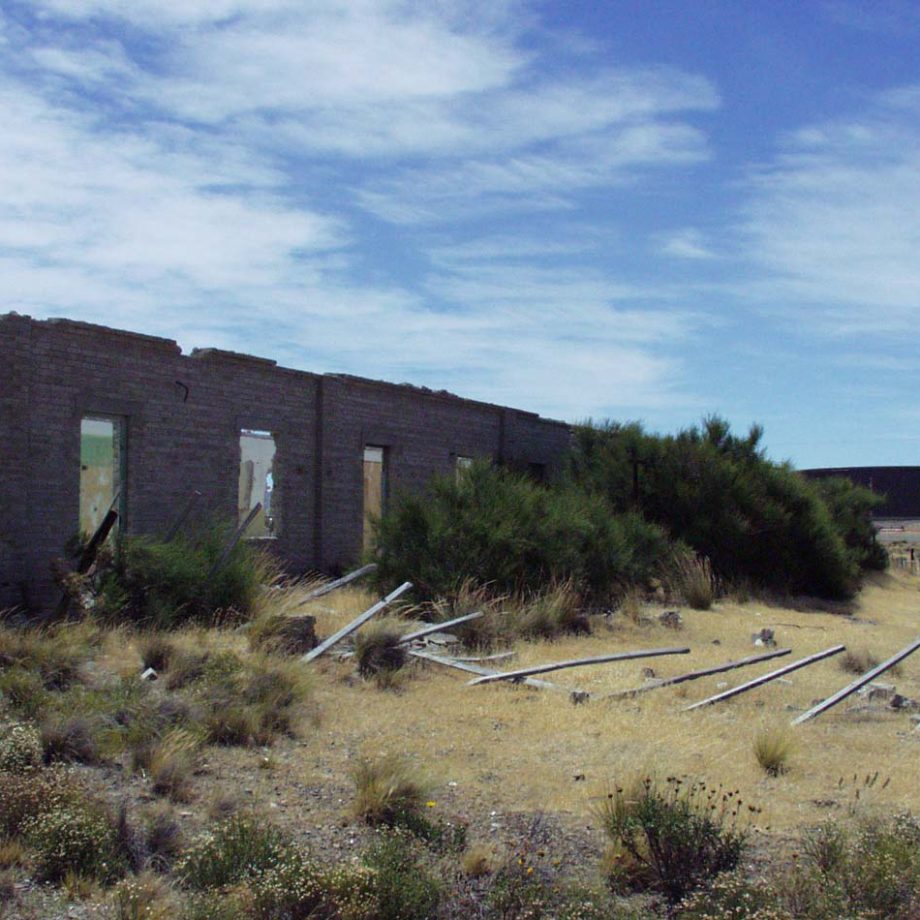Dilapidated building