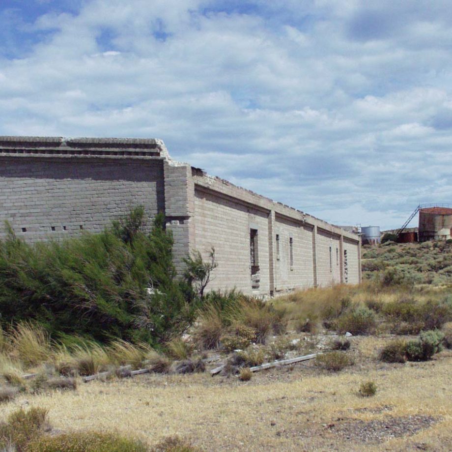 Dilapidated building