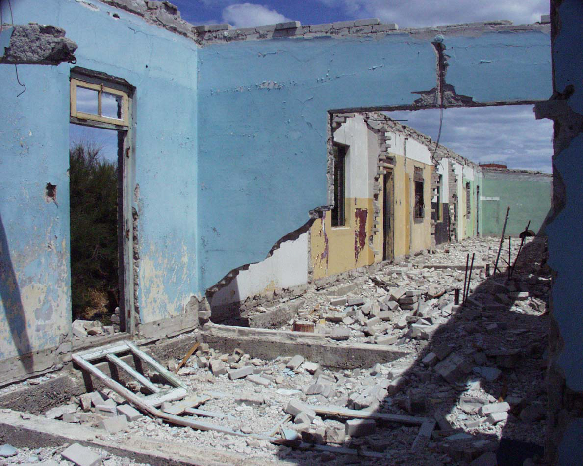 Dilapidated building