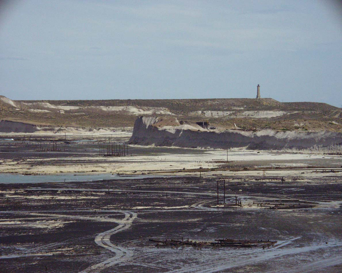 Near Sea, Lighthouse in background