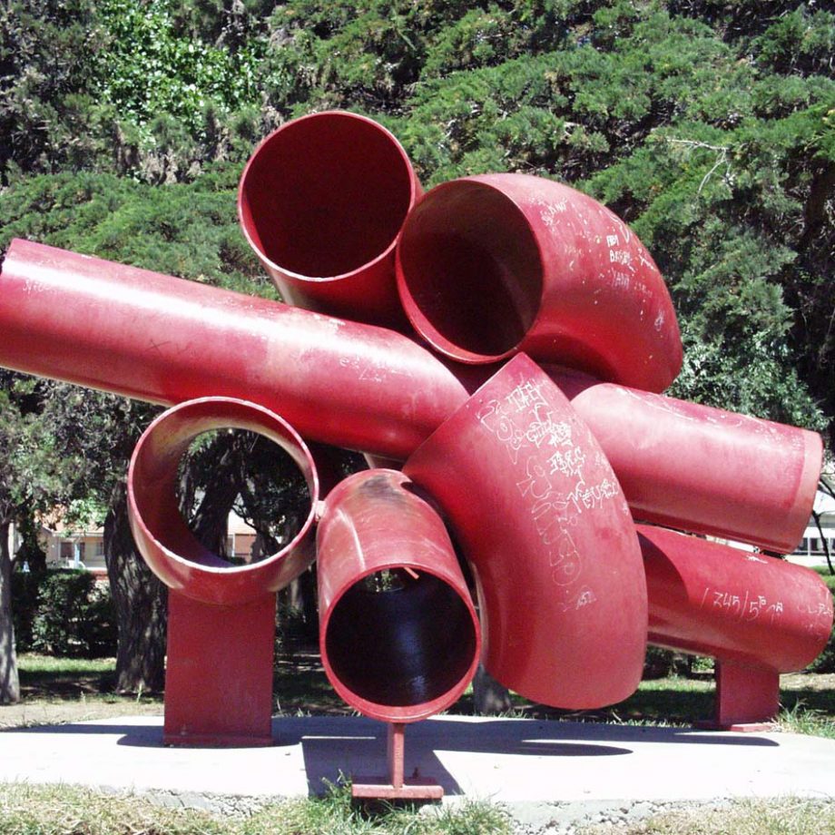 Pipe sculpture
