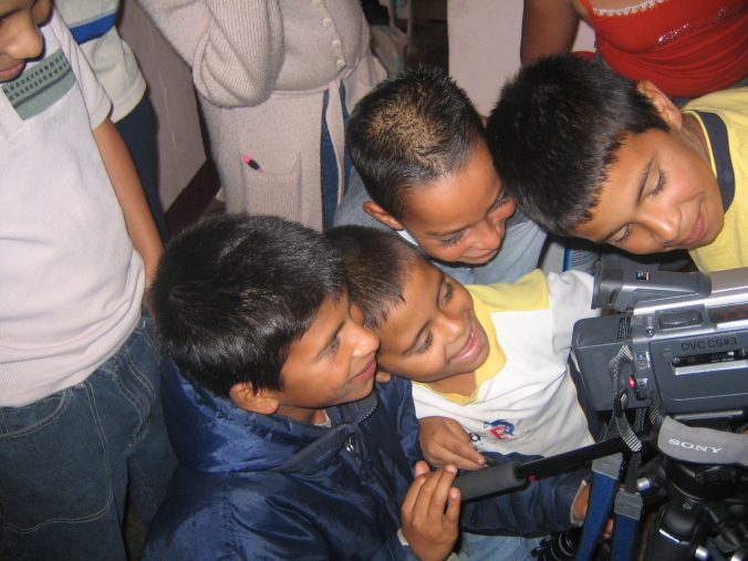 Kids with Video Camera